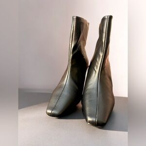 NEW Beauty Cry Women’s Genuine Leather Ankle Boots Black Size 7.5